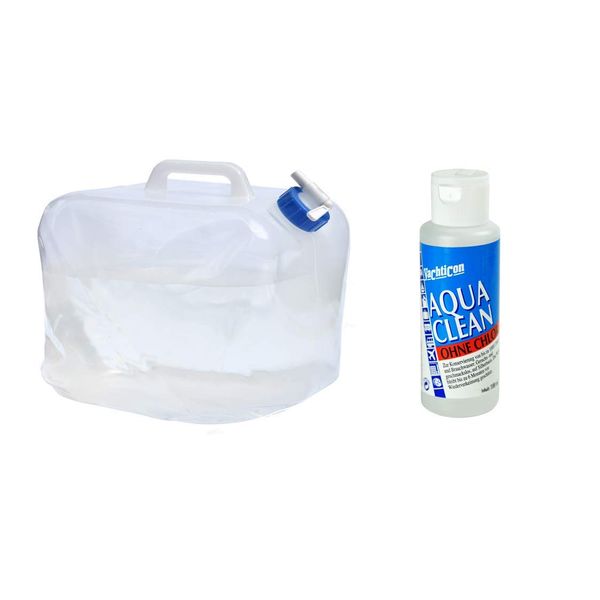24ocean Water Set No. 2 Yachticon Aqua Clean AC 1000 No Chlorine + Polyethylene Folding Canister 20 L