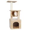 ACTIVITY CAT TREE TOWERS PET HOUSE CAVE WITH SCRACHING POSTS CLIMBING LADDER