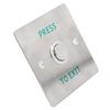 Changor Push to Exit Release Touch Button, Door Opener Contact Exit Options for Access Control Lock for Hotels, Hospitals