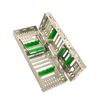 GERMAN DENTAL SURGICAL AUTOCLAVE STERILIZATION CASSETTES FOR 8 INSTRUMENTS