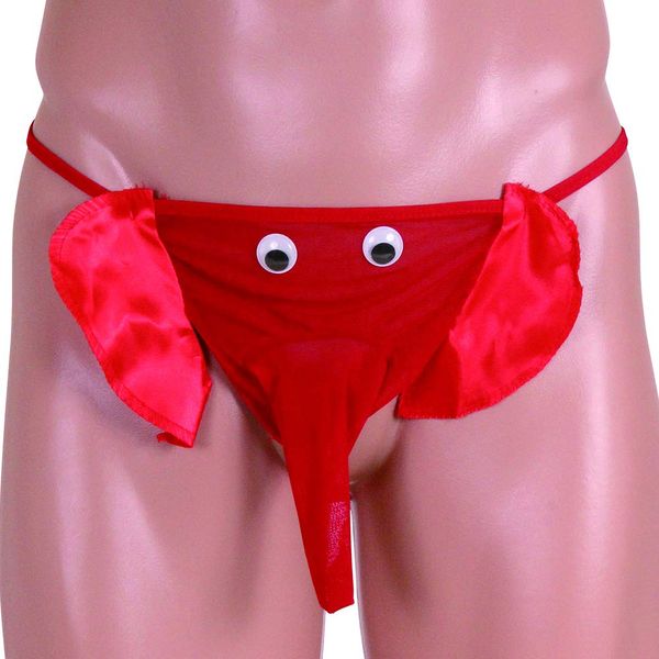 Black Eyes Moving Elephant Pants Red