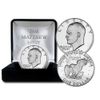 The Matthew Mint 1972 D Eisenhower Dollar in Velour Box