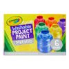 Crayola 6 Washable Metallic Kids' Paints