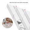 Acrylic Triangular Ruler - Patchwork Quilting Designs, 9.2 x 4.8in
