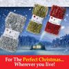 VFM - Christmas Tinsel Decorations for Christmas Tree (Silver)