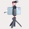 ULANZI ST-07 Adjustable SmartPhone Holder with Cold Shoe and 1/4" Thread Mounts for Additional Vlogging Accessories