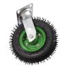 8 inch Heavy Duty Industrial Rubber Caster Wheels,4 Pack Rubber Inflatable