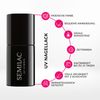 SEMILAC 401 Raspberry Wine Nail UV Gel Polish | Long Lasting and Easy to Apply | Soak off UV/Led | Perfect for Home and Professional Manicure and Pedicure 7 ml