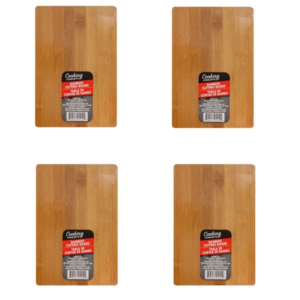 4 pack Mini Bamboo Cutting Boards 8.625 x 5.875  * Crafting  * Laser Engraving