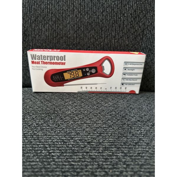 Meat Thermometer Digital Instant Read Meat Thermometer Waterproof Backlight