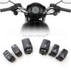 Hand Control Switch Housing Button Cover Cap Black For Harley Touring 1996-2013