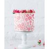 Swirly Floral Cake Stencil Full Size Design