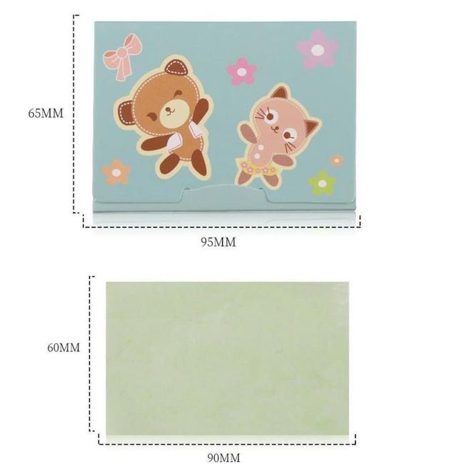 300 Blätter Öl Absorbierendes Papier Weich Öl Löschpapier Blätter 3 Farben Gesichtsöl Blotting Paper Löschpapier für fettige Haut