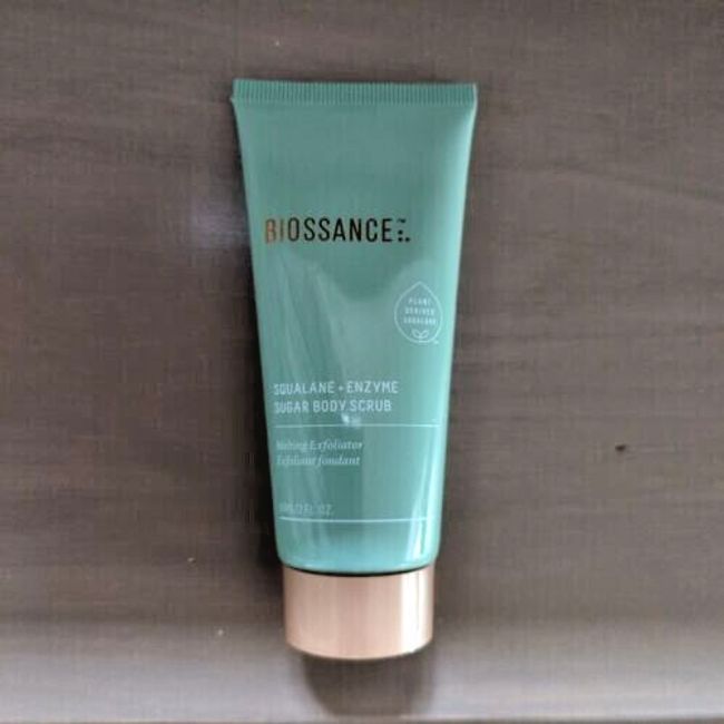 Biossance Squalane + Enzyme Sugar Body Scrub 2oz/ 60ml  FREE SHIP