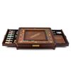 WS Game Company Monopoly Luxury Edition with Burl Finished Wood Cabinet