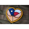 MORALE PATCH TEXAS FLAG, I LOVE TEX-ASS, Texas Tactical,
