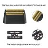 Professional 5 Star Series Finale Razor Replacement Foil and Bar Assembly compatible with wahl Foil 7043-100 Shave Replacement Head (black)