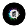 Diving Fins Symbol Colorful PopSockets Standard PopGrip