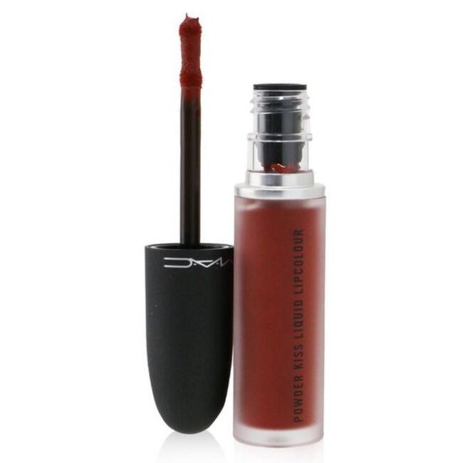 [Product eligible for review after arrival]  MAC Powder Kiss Liquid Lip 5ml #991 Devoted to Chile Makeup Liquid Lip Color Gift Present Mother&#39;s Day Respect for the Aged Day Her Birthday Very Popular Autumn Color