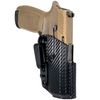 Black Scorpion Outdoor Gear IWB Kydex Tuckable Holster fits P320 M18 XCompact RXP Compact Nitro Compact XCarry | Inside The Waistband Concealed Carry Holster (Carbon Fiber)