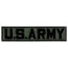 US Army ARMY-S Black + OD 2 Piece Set Embroidered Patch Military Patch NO-541