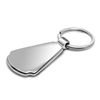 Ford Logo Red Dome Mirror Chrome Metal Teardrop Key Chain