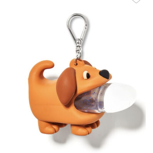 NEW Adorable Dog PocketBac Holder with Clip ~ Bath & Body Works