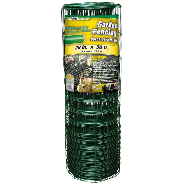 YARDGARD 308376B Garden Rabbit Fence 28 inch x 50 Foot, Green