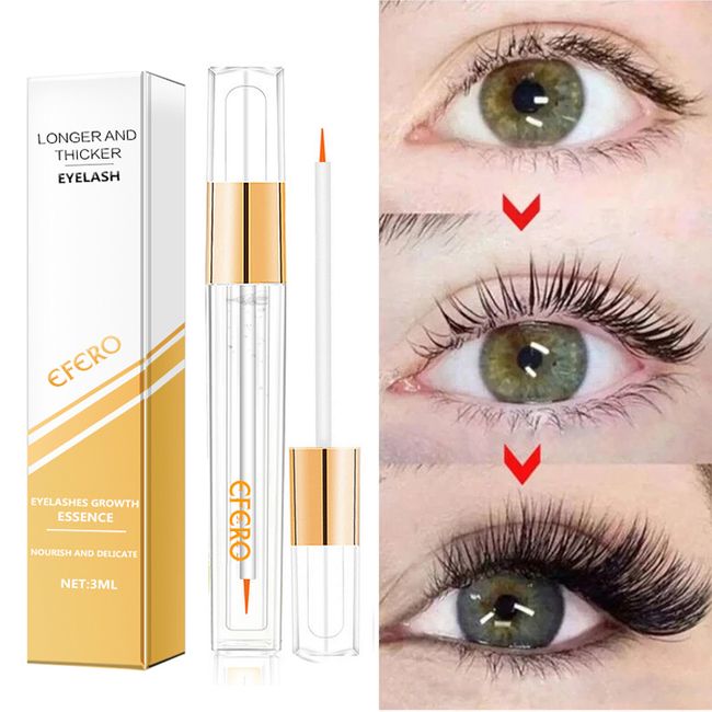 Eyelash nourishment black eyelash nourishment eyelash essence eyebrow hair growth agent, 1ea, 3ml