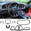 10x Full Interior Dashboard Cover Trim Kit for Dodge Challenger 2015 2016 - 2019