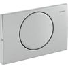 Geberit Actuation Plate Delta10, Flush-Stop-Flush, screwable, 115.101.00.5