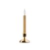 IMC Cape Cod Electric Candle w/ Steady Lighting- Brass, 9.5" (Qty 1)