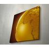 Abstract Relief in a Globe – Gold Tones