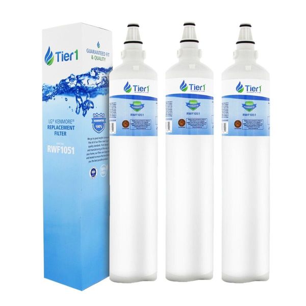 Fits LT600P 5231JA2006A 5231JA2006B � Tier1 Comparable Water Filter 3 Pack