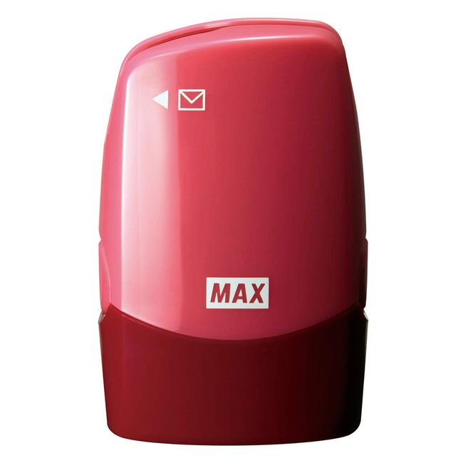 Max SA-151RL/P2 Personal Information Protection Stamp with Letter Opener, Colorretta, Pink