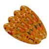 Fall Autumn Harvest Pumpkin and Squash pattern Double-Sided Oval Nail File Emery Board Set 4 Pack