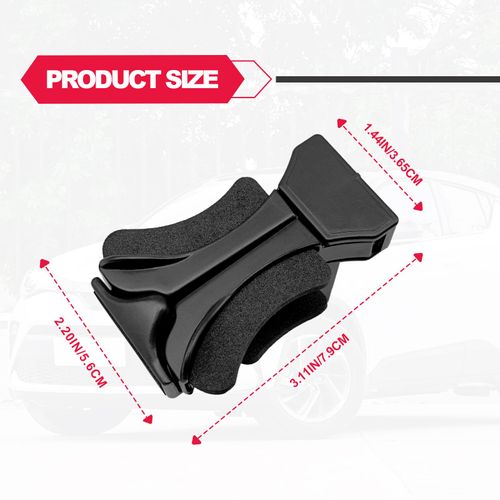 SYudwen Center Console Cup Holder Insert Divider Compatible with Toyota 2000-2007 Land Cruiser Lexus 2008-2015 LX570 2001-2007 LX470 2003-2009 GX470 Cup Holder Divider Replace# 55633-60050