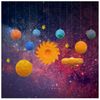 Solar System Model, DIY Solar System Project Kit, Easy to Assemble Solar System Kit for Hands-On Learning