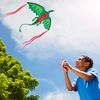 Melissa & Doug Winged Dragon Shaped Kite (62-Inch Wingspan)