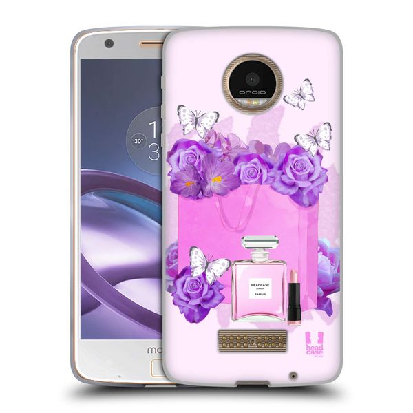 Head Case Designs Bag Vanity Collection Soft Gel Case Compatible With Moto Z Force/Z Force Droid