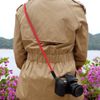 VKO Camera Strap,Climbing Rope Camera Strap for DSLR SLR Mirrorless Camera Neck Shoulder Strap 120cm Red