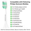 Aoremon Replacement Toothbrush Heads for Philips Sonicare ProtectiveClean 4100 5100 C1 C2 HX9023/65, 10 Pack