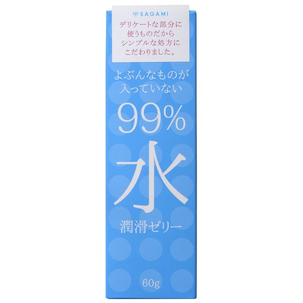 Sagami 99% Water Lubricating Jelly x 6 Packs