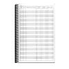 Side Spiral Bound Magnolia Flowers Checkbook/Transaction Register