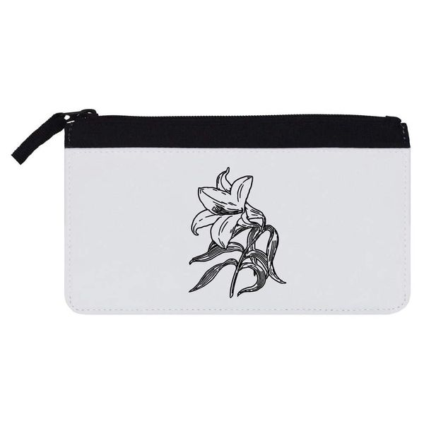 Azeeda 'White Lily Flower' Pencil Case (PC00050942)