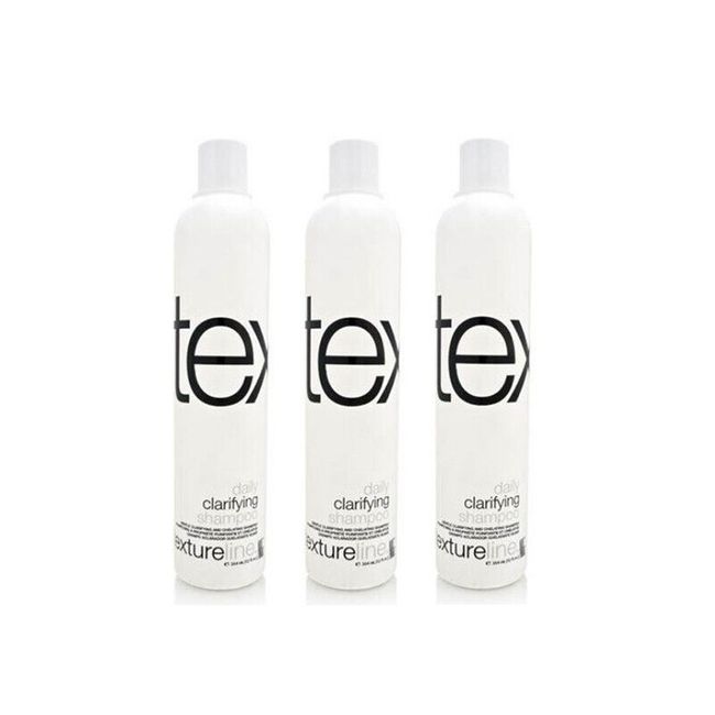 (3) ARTec Textureline Daily Clarifying Shampoo 13.5oz each