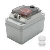 MDEOOSKY IP67 660V 10A Emergency Stop Button with Box, Emergency Shut Off Switch E-Stop Push Button Switches Box Waterproof, Replace for Outdoor Use