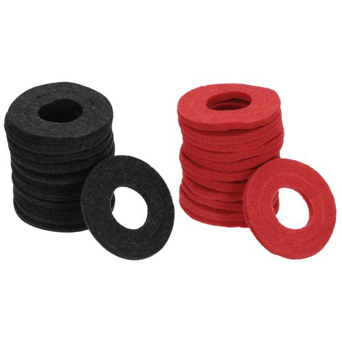 uxcell 24 Pack Battery Terminal Anti-Corrosion Washers 46x20x30mm Battery Post Fiber Washers Protector 12 Red 12 Black
