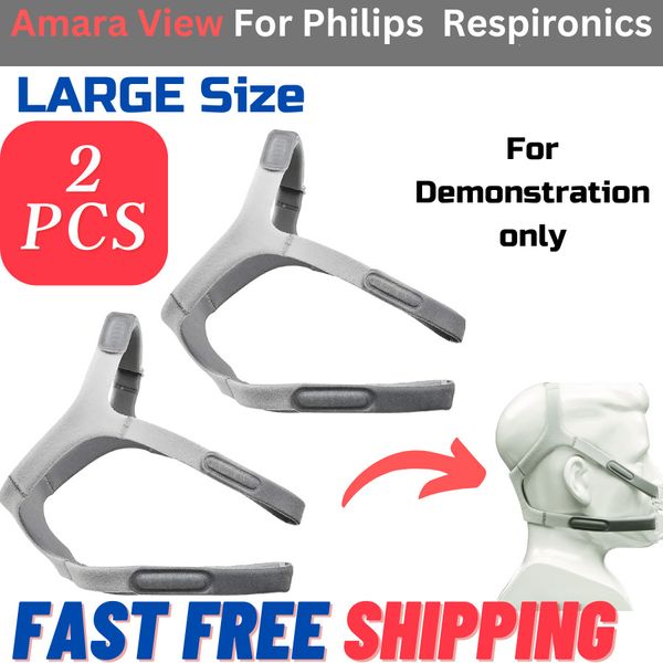 Amara View Headgear for Philips Respironics CPAP Masks Large Size 1090696