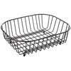 Delfinware 2947BK Black Oval Sink Basket